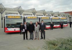 Sivas Büyükşehir Belediyesi araç filosuna 5 adet Mercedes-Benz Conecto